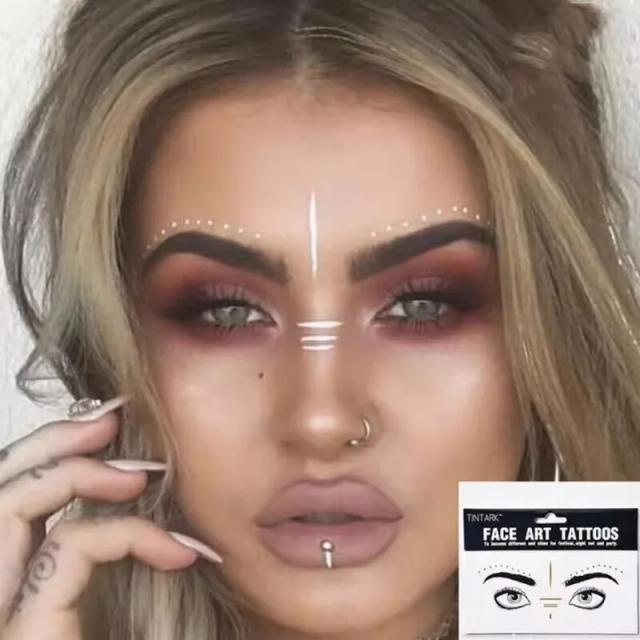 Adesivos Brilhantes para Sardas: Acessórios Deslumbrantes para Festivais e Arte Facial