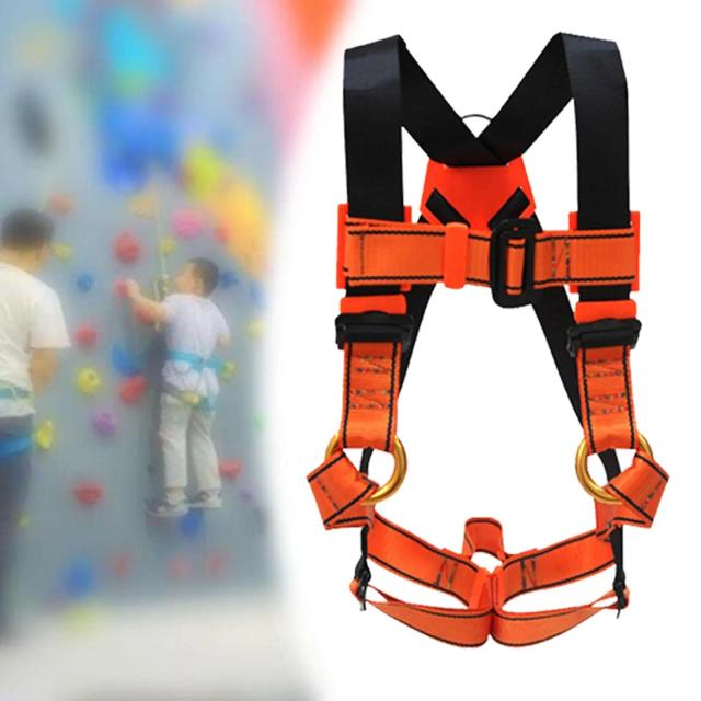 Cinto de Segurança Full Body Harness para Escalada, Montanhismo, Rapel e Atividades em Árvores
