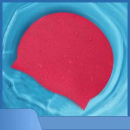 Toucas de natação com logotipo personalizado, durável, à prova d'água, boa elástica, silicone, touca de piscina para adultos - Image 4