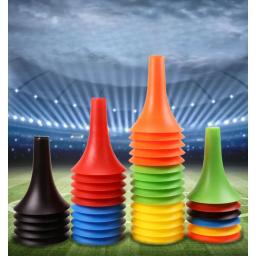 Balde de sinal de futebol 23cm, marcador de futebol, assistente de basquete, equipamento de treinamento, megafone, cone de obstáculo, esportes acce - Image 1
