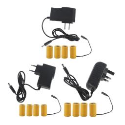 Bateria Eletrônica LED Light Toy, 6V LR14 C Bateria Manequim, Tamanho C, Eliminadores, Substituir 4Pcs, 1.5V - Image 2