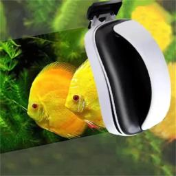 Aquário Vidro Fish Tank Algas Raspador Cleaner, escova flutuante magnética forte - Image 2