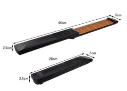 1 conjunto de guitarra de bolso de 6 cordas com 4 trastes, ferramenta de prática para iniciantes e crianças instrumento musical, guitarra de viagem - Image 5