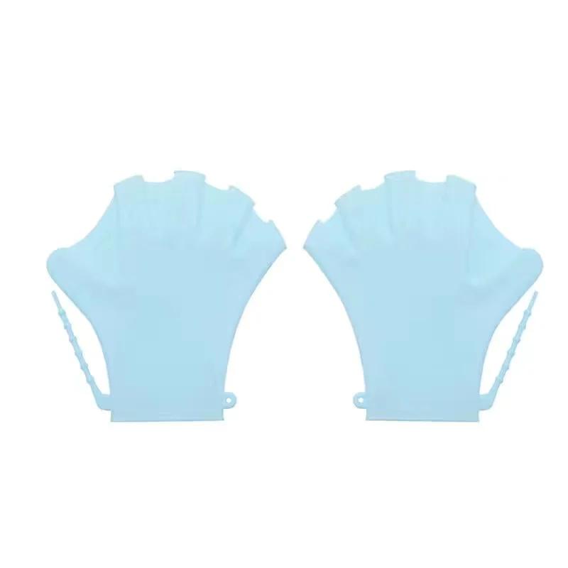 Luvas de Treinamento de Resistência à Água para Crianças e Adultos Luvas De Natação Webbed Luvas De Silicone Luva De Mergulho De Natação Luvas De Treinamento De Natação - Image 1
