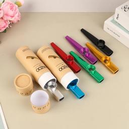 Metal Paper Storage Holder para Instrumento Musical, Kazoo Box, Boca Soprando, Acessórios Organizador, 2Pcs por Conjunto - Image 1