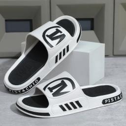Sandália esportiva masculina, fundo grosso, corrediças de plataforma, PVC macio, tênis de praia casual, tênis, verão - Image 2