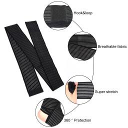 Bandagem Elástica De Compressão De Bezerro, Fita Cinesiológica Para Tornozelo, Pulso, Joelho, Bezerro, Envoltórios De Coxa, Protetor De Suporte, 40-300cm, 1Pc - Image 2