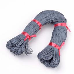 Algodão Encerado Fio Cordões para Fazer Jóias DIY, String Strap, Colar, Pulseira, Acessórios Trançados, 1.5mm, cerca de 360 Quintal por Pacote - Image 3