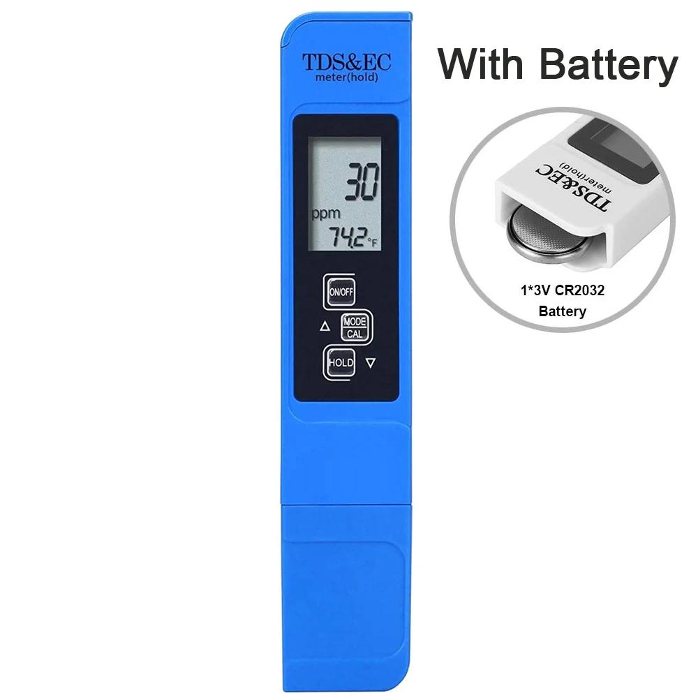 TDS Medidor Digital Tester Água 0-14 Alta Precisão Digital Medidor de PH Tester 0-9990ppm TDS & CE LCD de Água PPM Pureza Filtro De Aquário - Image 1