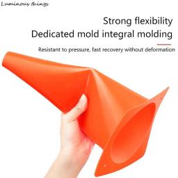 Cone De Treino De Futebol, Marcador De Obstáculos, Equipamento Desportivo, 5 Cores, 18cm, 1Pc - Image 4