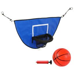 Conjunto de aro basquete universal quadro de basquete ao ar livre brinquedo trampolim basquete hoop acessório para crianças amor basquete - Image 1