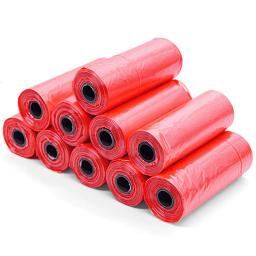15 saco/rolo cão gato saco de cocô coletor pet pegar saco de lixo conveniente limpo resíduos saco de lixo ao ar livre suprimentos para animais de estimação - Image 5