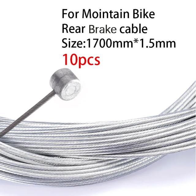 Cabo de Mudança para Bicicleta de Montanha/Estrada com Fio de Freio Interno para Ciclismo