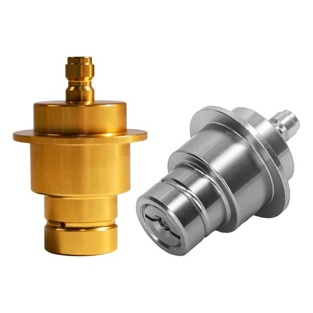 Adaptador Rápido de CO2 para Máquinas de Refrigerante - Conexão Prática com 2 Peças para Cilindros de CO2.