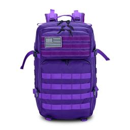 Mochila de Caminhada Tática Impermeável para Homens e Mulheres, Trekking Bag, Sobrevivência, Caça, Molle, Bug Out, Viagem ao Ar Livre, Camping, 45L - Image 2