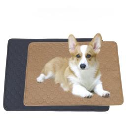 Cobertor de almofada reutilizável cão fralda absorvente cama de treinamento de cachorro lavável esteira de urina para pet tampa do assento de carro - Image 1