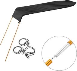 Tenda De Toldo De Kayak Sun Shade, dossel De Barco Inflável, protetor solar, proteção contra chuva, abrigo destacável à deriva - Image 3