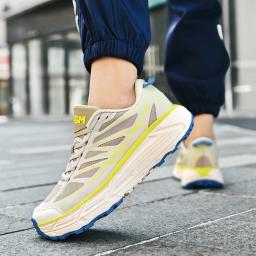 Tênis ao ar livre para homens, tênis de corrida, tênis atlético, plataforma de marca, alta qualidade, moda, tamanho 39-46 - Image 5