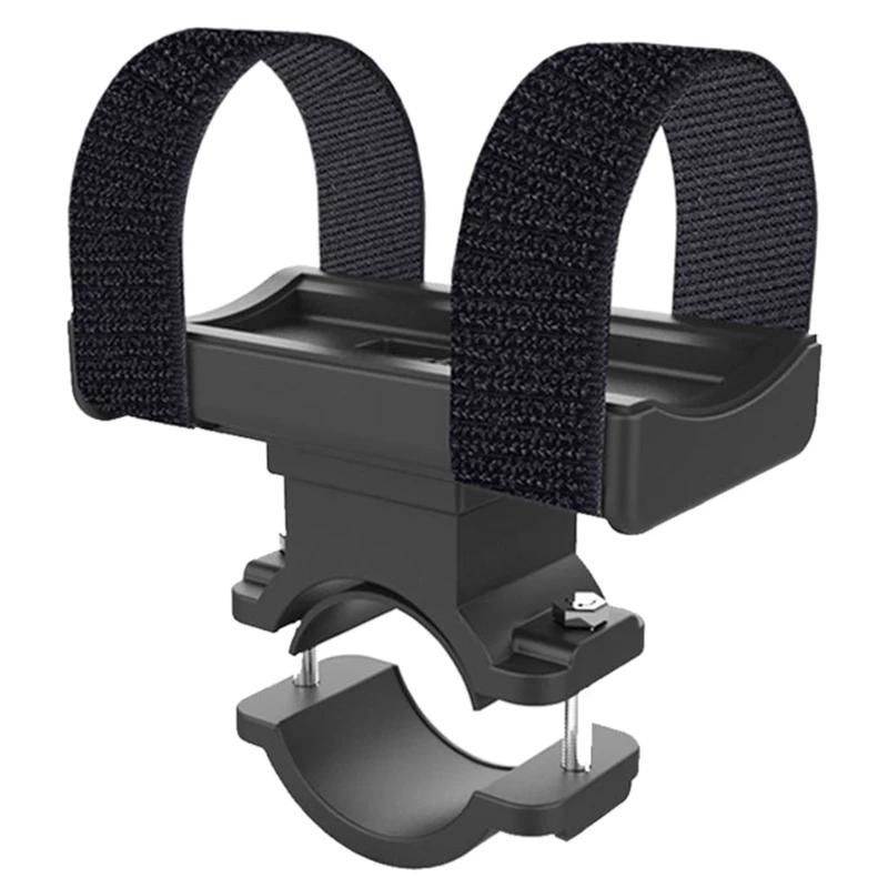 Suporte de lanterna antiderrapante, suporte de luz de bicicleta, farol, montagem de alto-falante, tocha universal de bicicleta, grampo, ciclismo, bicicletas - Image 1