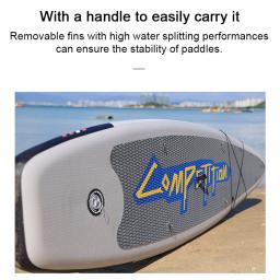 Prancha inflável de PVC de pé, prancha de pá, prancha de SUP, prancha para praia à beira-mar, esqui aquático, prancha de surf, esporte aquático - Image 6