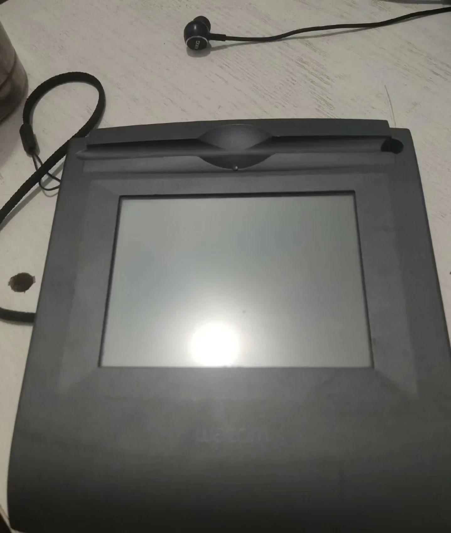 Eletrônico LCD Signature Tablet para Wacom, Usado, STU500 - Image 1