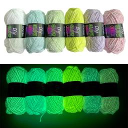 Fio luminoso do Chenille para tecidos à mão, fio luminoso para o presente do festival, material de tecelagem, DIY, extravagante, 1 novo - Image 1