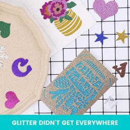 HTVRONT-Papel Cardstock Glitter, Cardstock grosso para Scrapbook Craft, Presente DIY casamento, 10, 13 cores, A4, 20-40 folhas, 8.3x 11.7in - Image 3