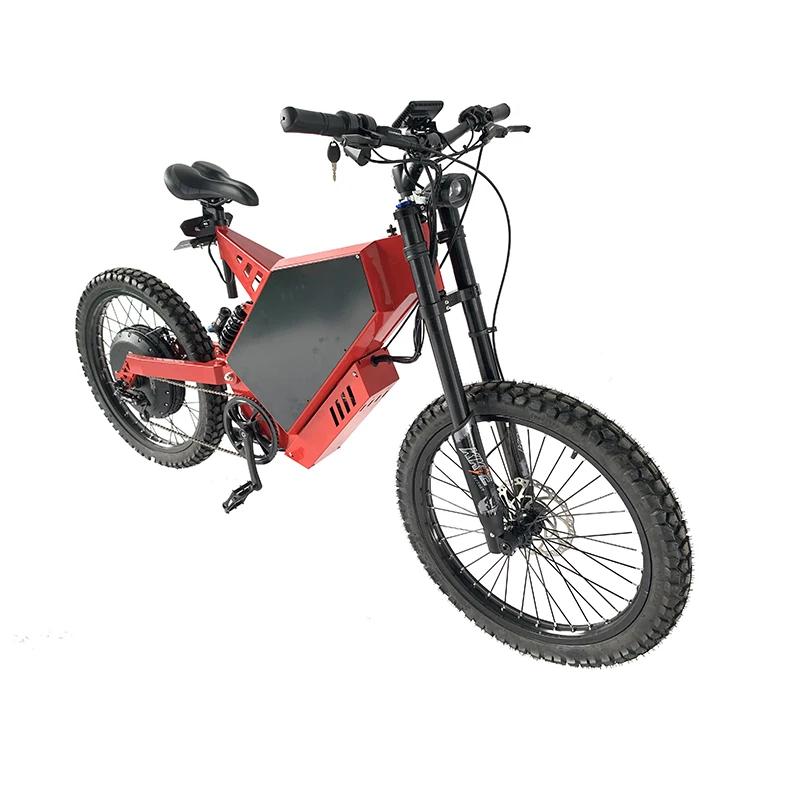 Bicicleta elétrica fora de estrada com pneu gordo, E-bike, 72V, 12000W, 75Ah, velocidade máxima de 120 km, h, bateria de lítio, 8000W - Image 1