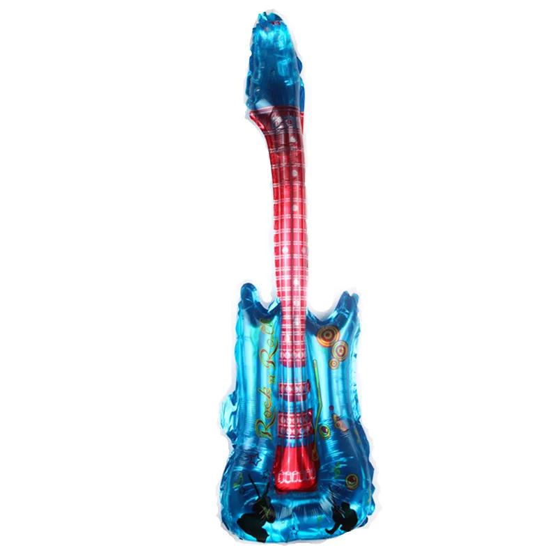 Brinquedo inflável estrela rock, adereços festa, teclado saxofone guitarra, brinquedos rock piano, decoração de festa karaoke - Image 1