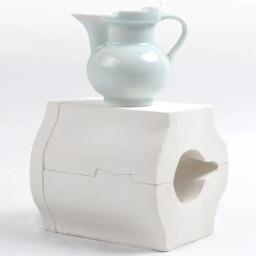 Moldes de gesso para cerâmica artesanal, Argila cerâmica chá chinês, Teacup Making, formando ferramentas auxiliares, Teacup Set, 210 ml - Image 1
