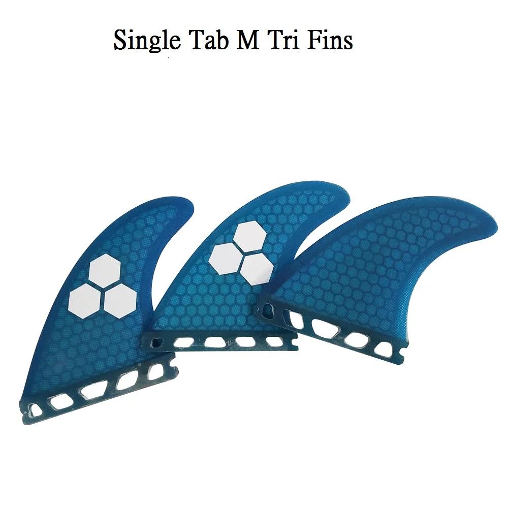 UPSURF FUTURE Fins S/M/L Tri Fins Barbatanas de prancha de surf azuis de fibra de alto desempenho Núcleo de favo de mel Propulsor Único abas Barbatanas de surf - Image 1