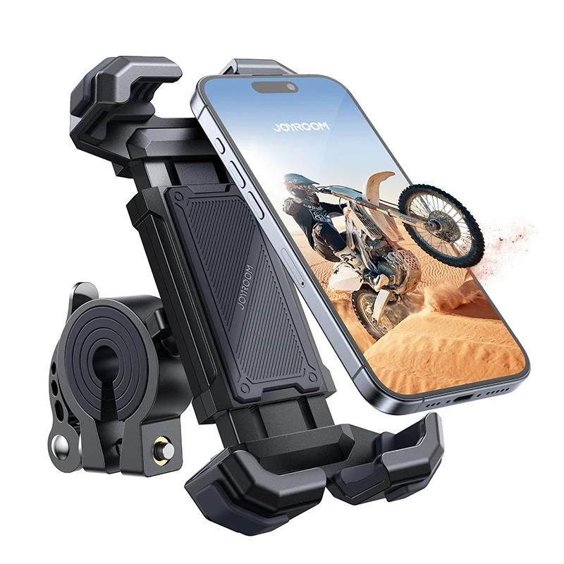 Joyroom-montagem ajustável do telefone para motocicleta, suporte de célula para bicicleta, scooter, guidão, clipe de berço, iphone, Melhorar, bicicleta - Image 1