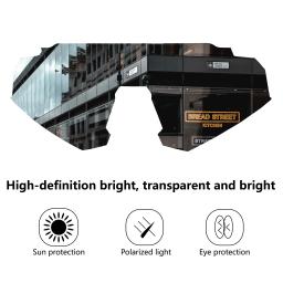 Óculos polarizados para homens e mulheres, óculos de beisebol, ciclismo ciclismo óculos de sol, proteção UV400, óculos para jovens - Image 3