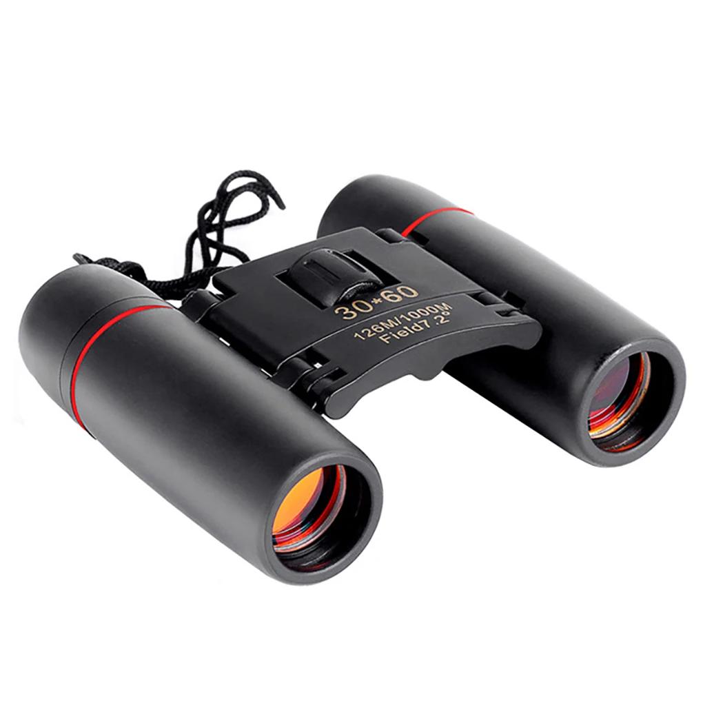 Binóculos compactos pequenos para viagens ao ar livre e caça, impermeáveis profissionais, óculos de ópera, turismo, caça, 30x60 - Image 1