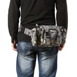 Mochila de Caça Tática ao ar livre, Pacote de Cintura, Saco Peito, Camping, Caminhadas, Ciclismo, Cinto Hip, Sling Pouch, EDC, Guiador da Câmera - Image 6