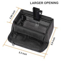 Quick Mount Release Shell Catcher, coletor de latão com Picatinny destacável, resistente ao calor, malha de nylon para rifle, acessórios Airsoft - Image 5