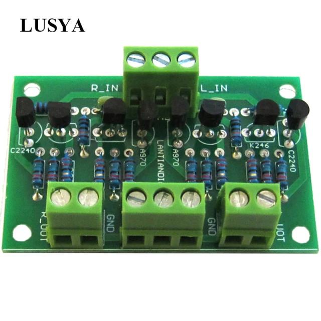 Preamplificador de Sinal Lusya: Amortecedor Ideal para CD Player 12-18V