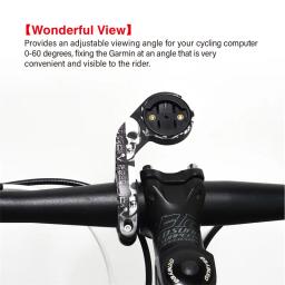 Suporte para computador de bicicleta CNC, borda MTB, suporte para bicicleta, guidão, suporte do velocímetro para Garmin - Image 3
