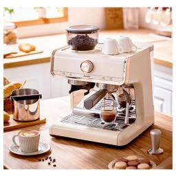 250g Bean Hopper 30 Nível Espessura Ajustar Máquina De Café Espresso Elétrica Grind Brew Cafeteira Leite Frother 2.8L Tanque De Água - Image 6