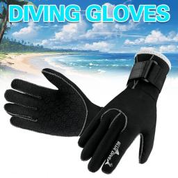 Luvas de Neoprene Wetsuit, mergulho, mergulho, surf, mergulho, à prova de frio, 3mm - Image 1