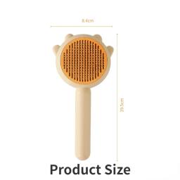 Pet Grooming Needle Brush, Pente de massagem mágica para gato e cachorro, Suprimentos de cuidados de limpeza - Image 6