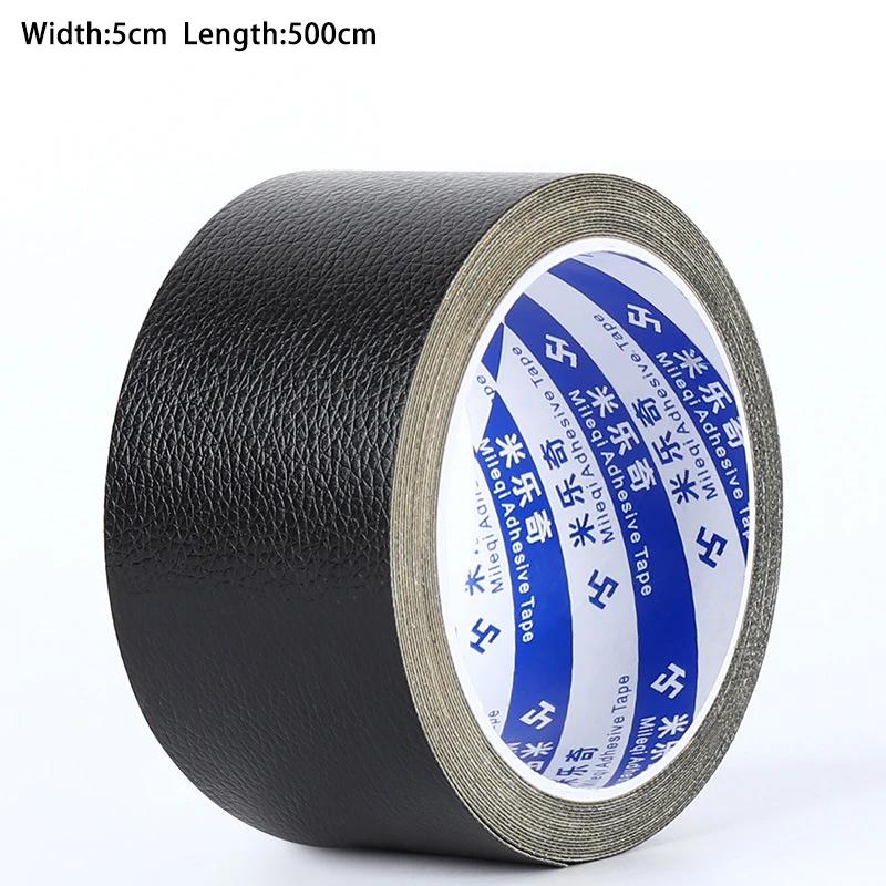Auto-adesivo Leather Repair Tape Móveis Shoes First Aid Patch Leather Patch DIY Preto para Repair Sofa Patches Sticky DIY - Image 1