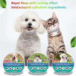 Colar extensível anti-pulgas, colar anti-pulgas e carrapatos, carrapatos de cachorro personalizados cães e gatos, cães grandes - Image 3
