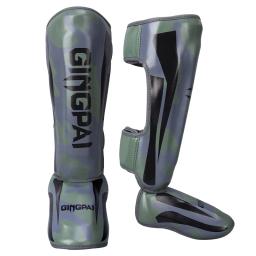 Caneleiras de boxe mais grossas, proteção de couro pu, equipamento de leggings, artes marciais, muay thai, perna, taekwondo, pés, protetores de tornozelo - Image 4
