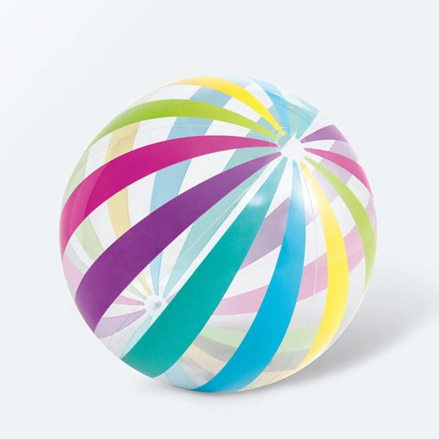 Bola de Praia Inflável PVC Colorida 40cm para Festas e Piscina