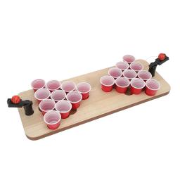 Jogo de tabuleiro Beer Pong para adultos, Diversão com copos, Fácil de Limpar, Durável, Grande Presente, Festa - Image 2