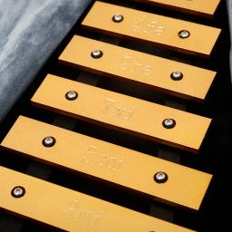 Xilofone Glockenspiel infantil, instrumento de percussão profissional, Carillon Orff, presentes musicais com caixa estilo urso, 16 tons - Image 6