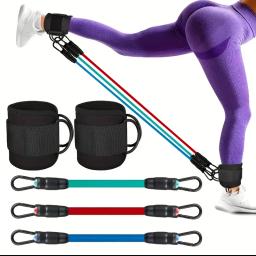 Fitness Tornozelo Fivela para Perna Treinamento, Dispositivo De Treinamento De Quadril, Tornozelo Loop, Encadernação Cinta, Pórtico - Image 1