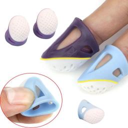 Dedal de silicone para ferramentas de costura DIY, tampa anti-punção, acessórios de ponto cruz, ferramentas plásticas para proteger o dedo - Image 4