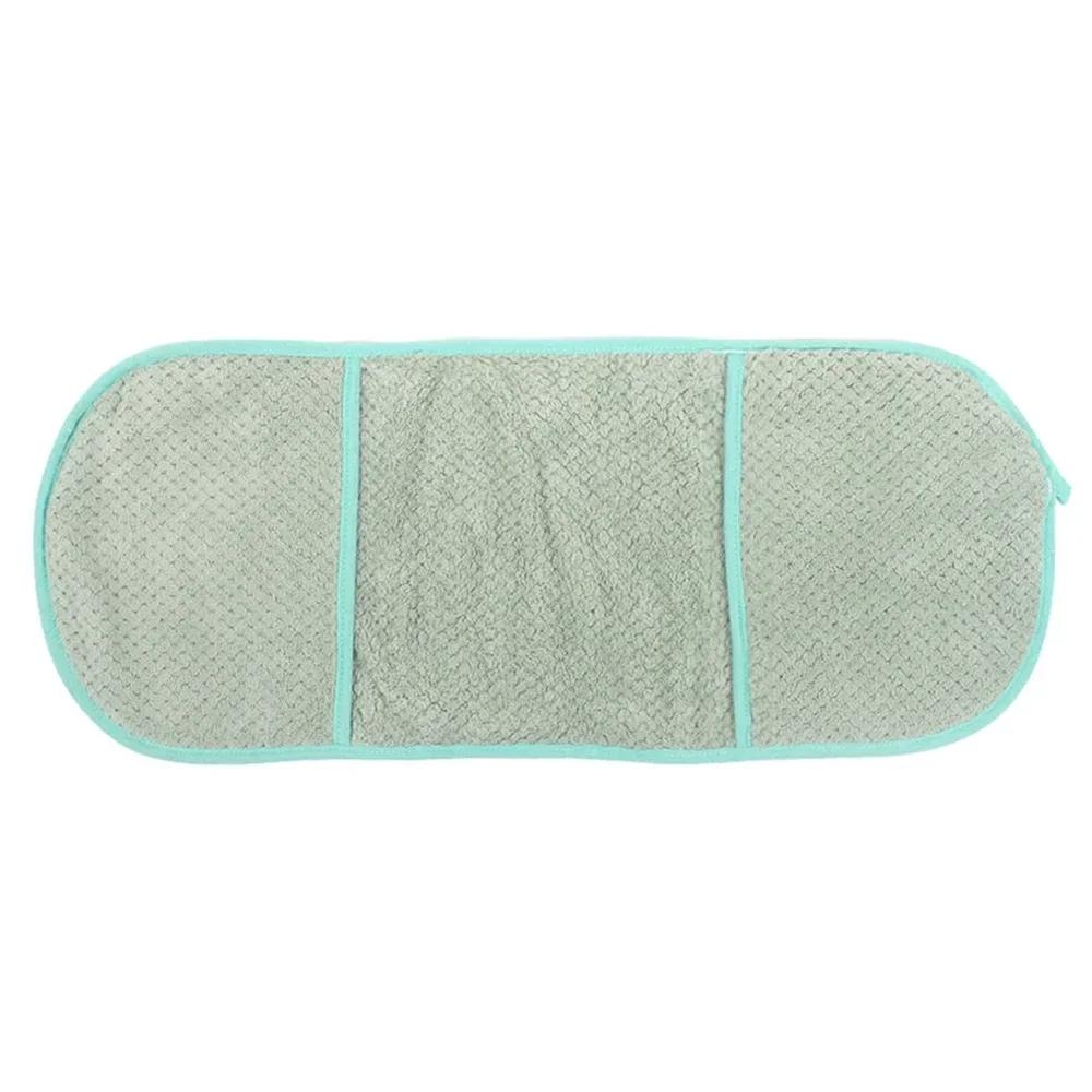 Toalha de banho pet microfibra com bolso, cobertor de secagem ultra absorvente para cães pequenos e gatos - Image 1
